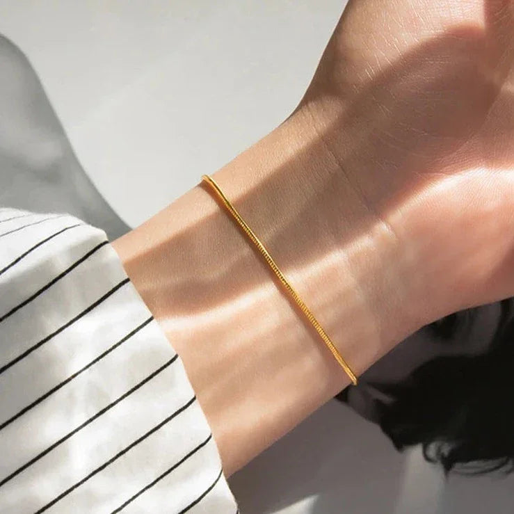 [Echo Fine]Cynthia Gold Bracelet