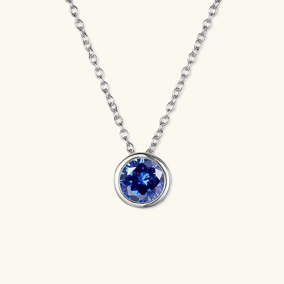 [Echo Fine]Amelia Birthstone Necklace