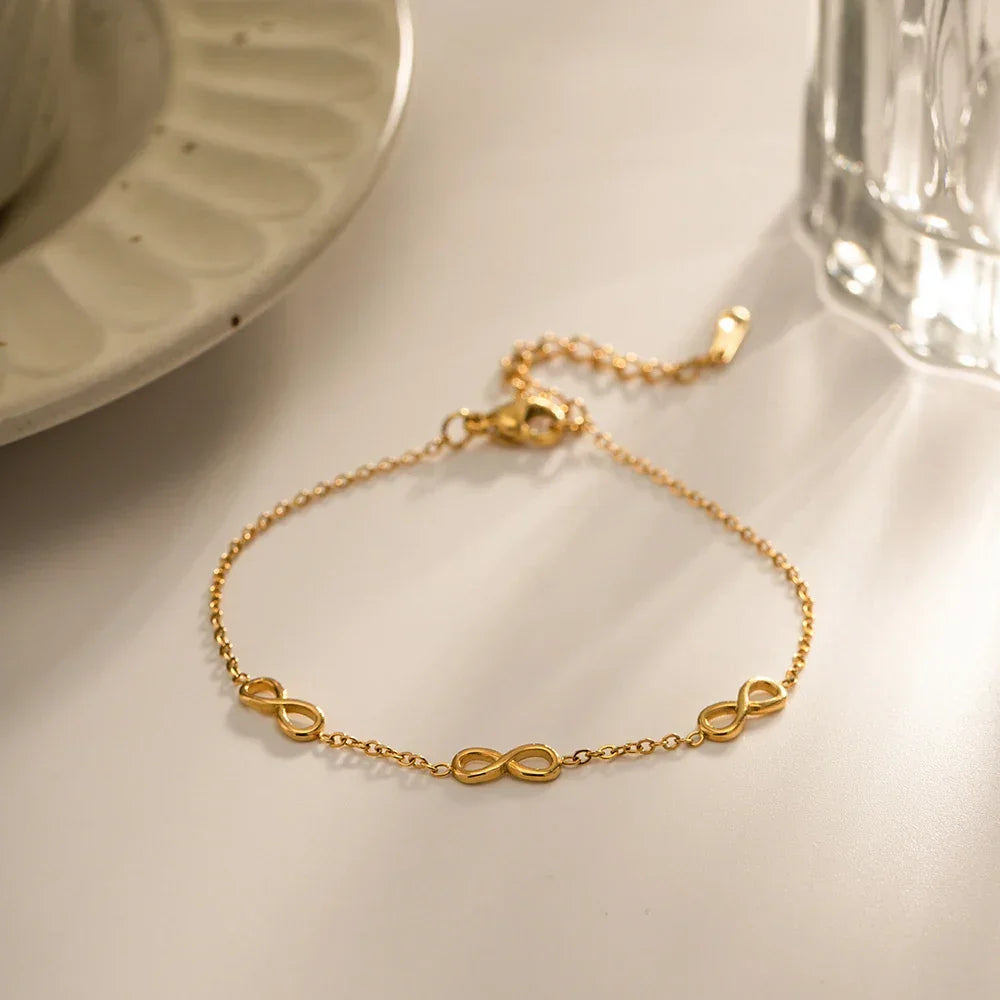 [Echo Fine]Everlasting Gold Bracelet