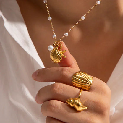 [Echo Fine]Rebecca Freshwater Pearl Necklace