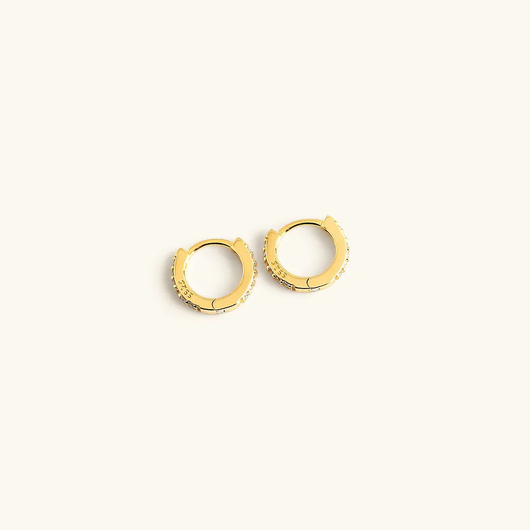 [Echo Fine]Terra Huggie Earrings