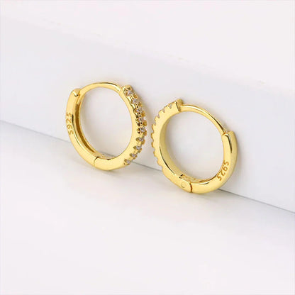 [Echo Fine]Terra Huggie Earrings