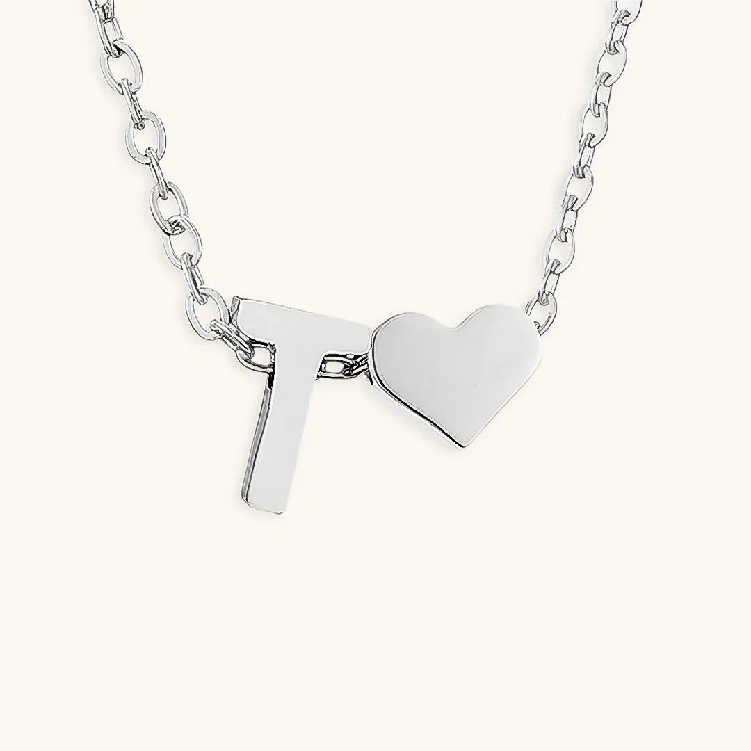 [Echo Fine]Ria Initial Letter Gold Necklace