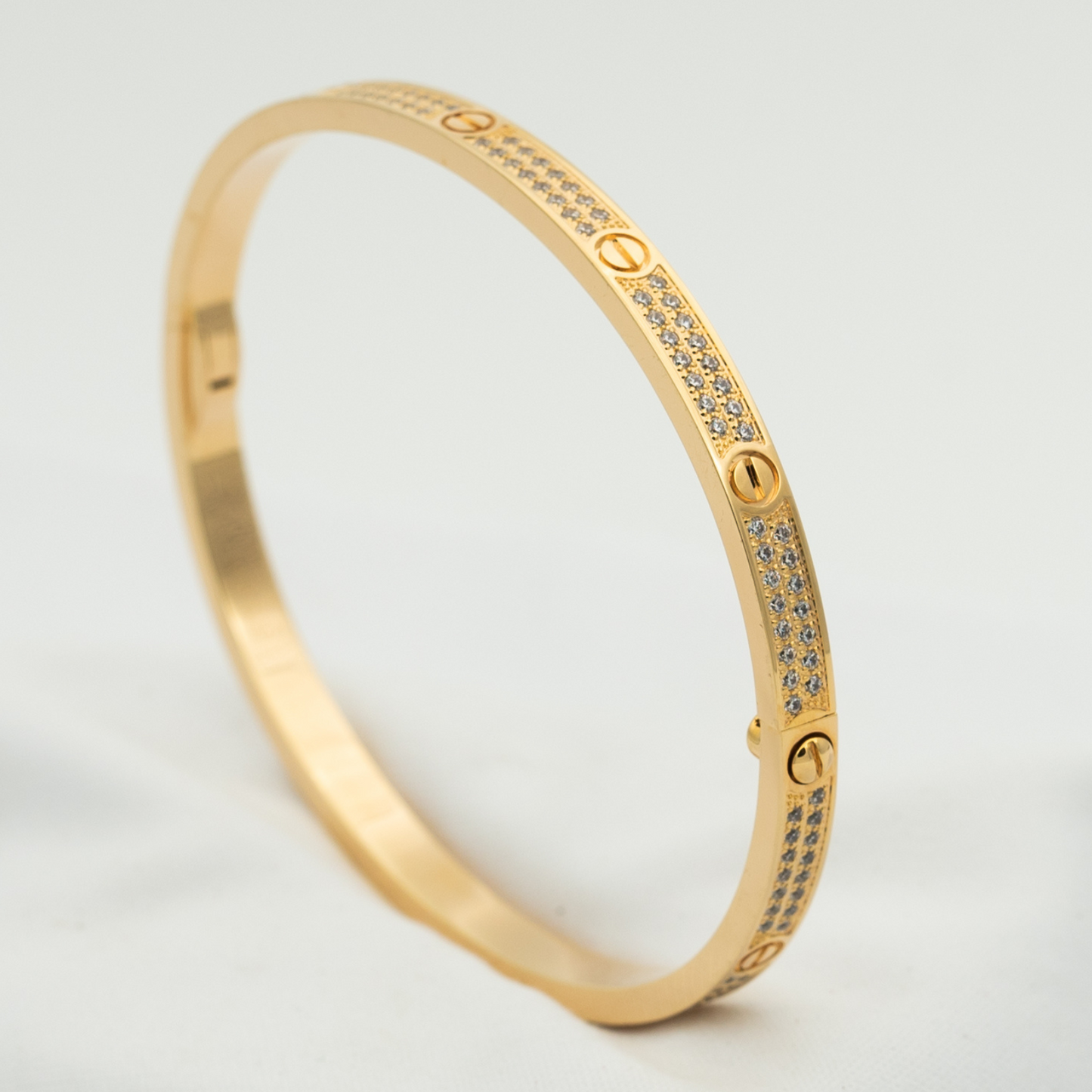 [ECHO ]LOVE BRACELET 3.65MM DIAMOND-PAVED