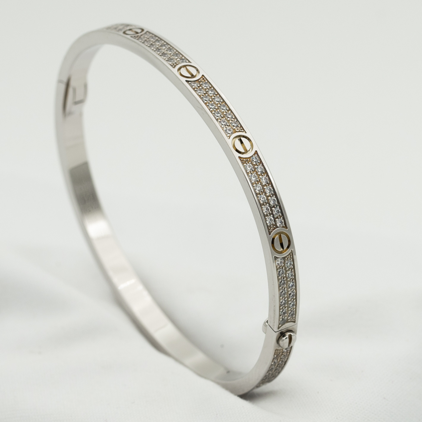 [ECHO ]LOVE BRACELET 3.65MM DIAMOND-PAVED