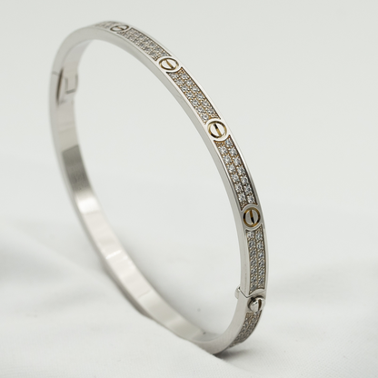[ECHO ]LOVE BRACELET 3.65MM DIAMOND-PAVED