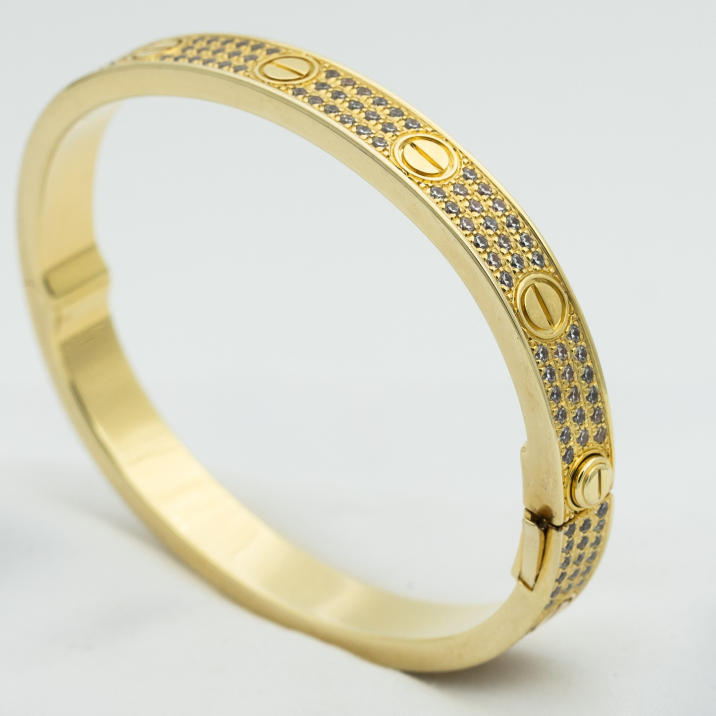 [ECHO ]LOVE BRACELET 6.1MM DIAMOND-PAVED