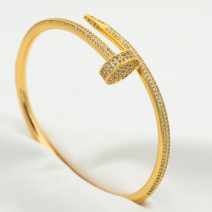 [ECHO ]JUSTE BRACELET 3.5MM ALL DIAMONDS