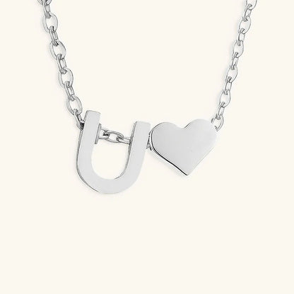 [Echo Fine]Ria Initial Letter Gold Necklace