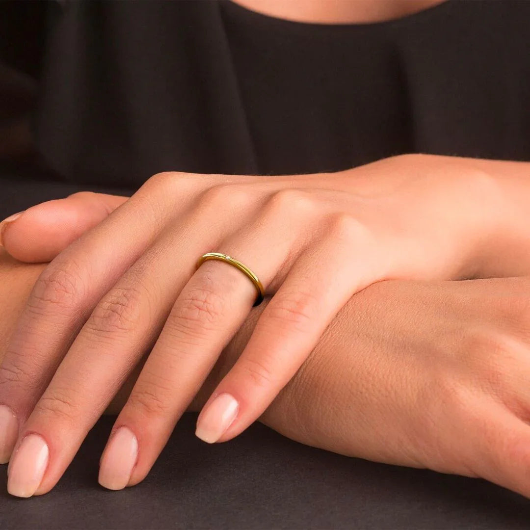 [Echo Fine]Sage Gold Ring