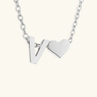 [Echo Fine]Ria Initial Letter Gold Necklace