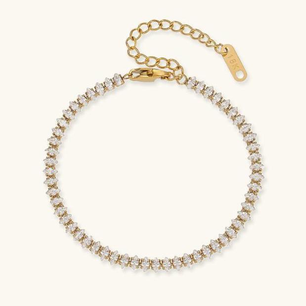 [Echo Fine]Wisteria Diamond Tennis Bracelet
