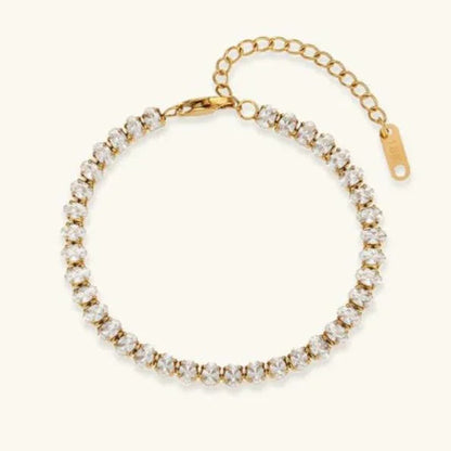 [Echo Fine]Wisteria Diamond Tennis Bracelet