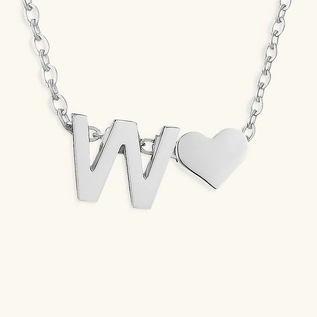 [Echo Fine]Ria Initial Letter Gold Necklace