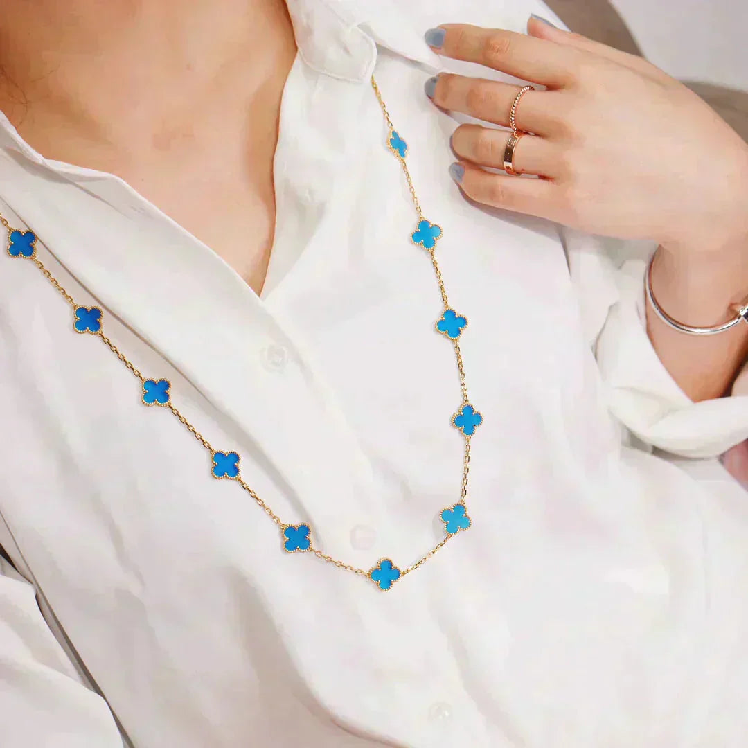 [ECHO ]CLOVER 20 MOTIFS TURQUOISE GOLD