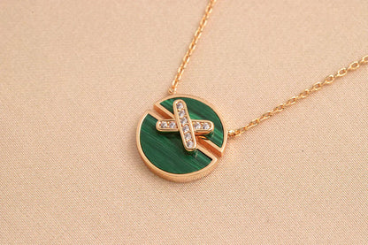 [ECHO ]JEUX DE ROSE GOLD DIAMOND NECKLACE