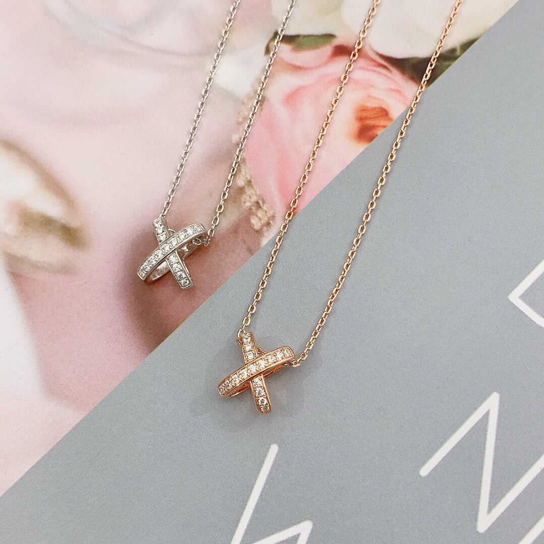 [ECHO ]JEUX DE DIAMOND NECKLACE