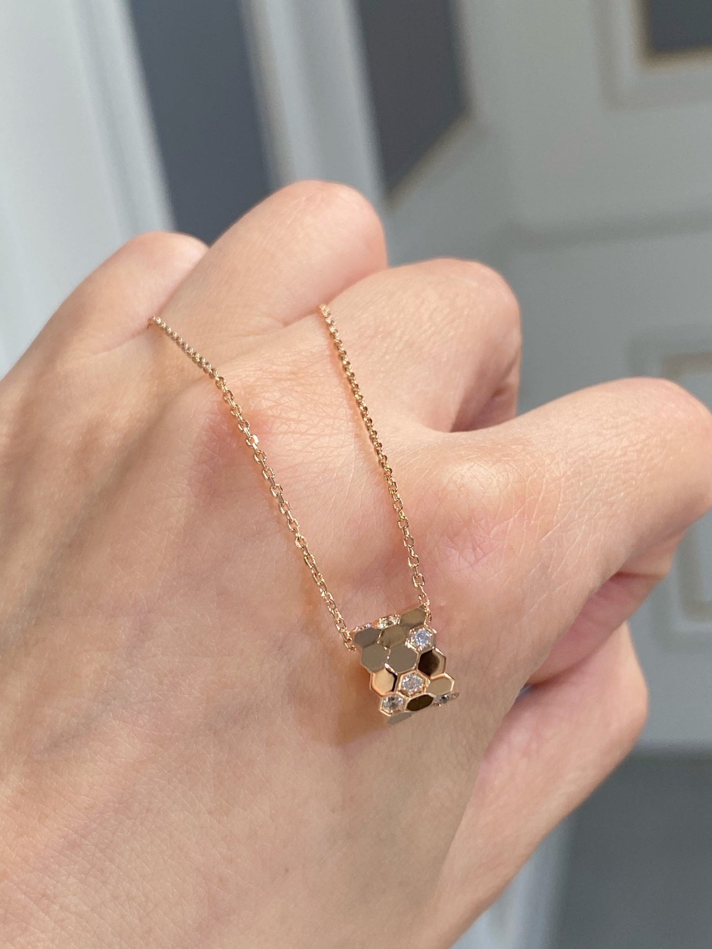 [ECHO ]BEE LOVE DIAMOND NECKLACE