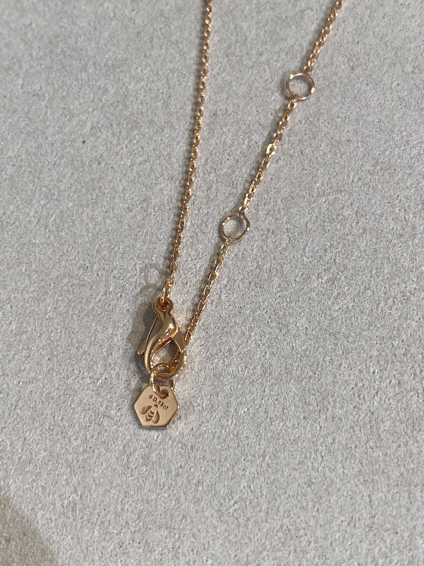 [ECHO ]BEE LOVE DIAMOND NECKLACE