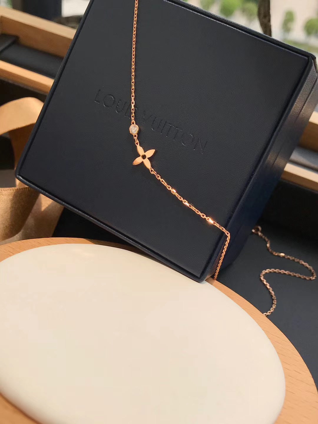 [ECHO ]BLOSSOM PENDANT PINK GOLD AND DIAMOND