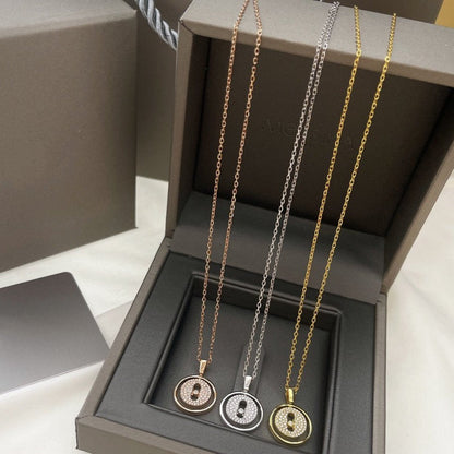 [ECHO]LUCKY MOVER PM PAVED NECKLACE