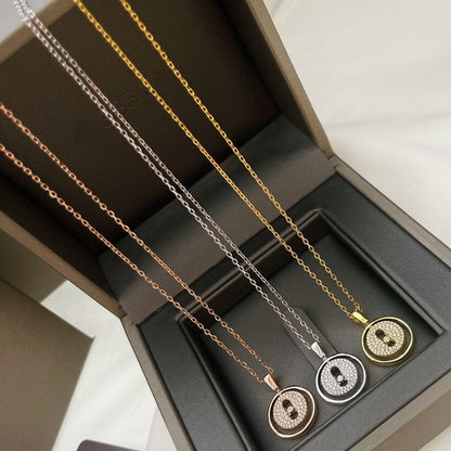 [ECHO]LUCKY MOVER PM PAVED NECKLACE