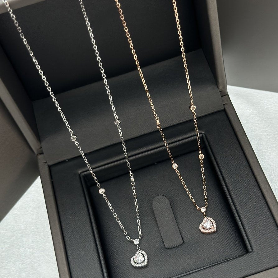 [ECHO]JOY HEART DIAMOND NECKLACE