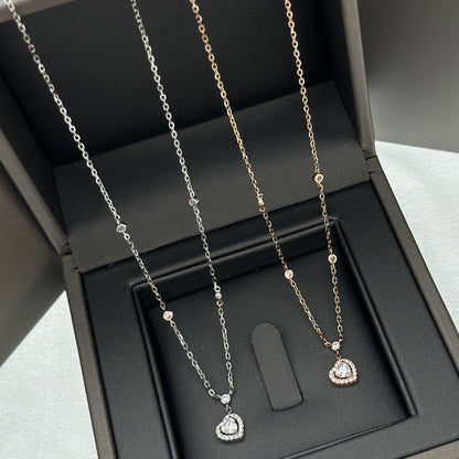 [ECHO]JOY HEART DIAMOND NECKLACE