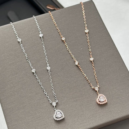 [ECHO]JOY HEART DIAMOND NECKLACE