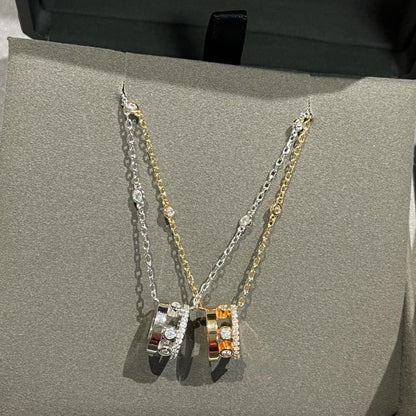 [ECHO]CHAIN MOVE ROMANE PEDAND NECKLACE