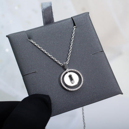 [ECHO]LUCKY MOVE PM NECKLACE SILVER DIAMOND