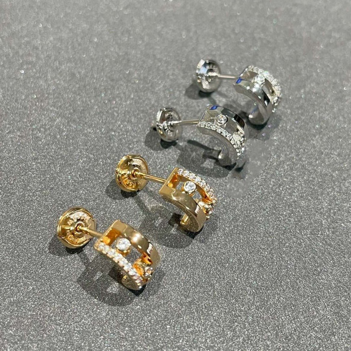 [ECHO]MOVE ROMANE EARRINGS DIAMOND