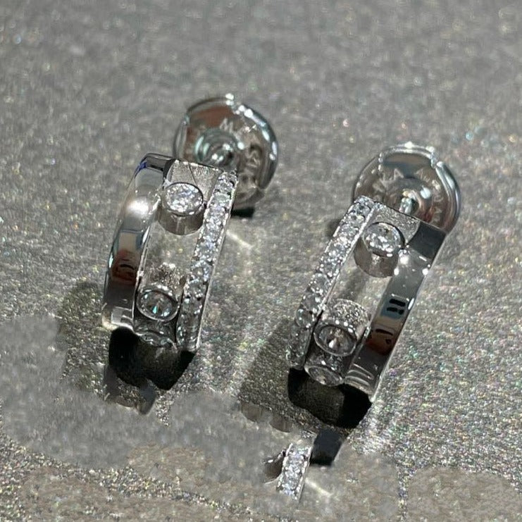 [ECHO]MOVE ROMANE EARRINGS DIAMOND