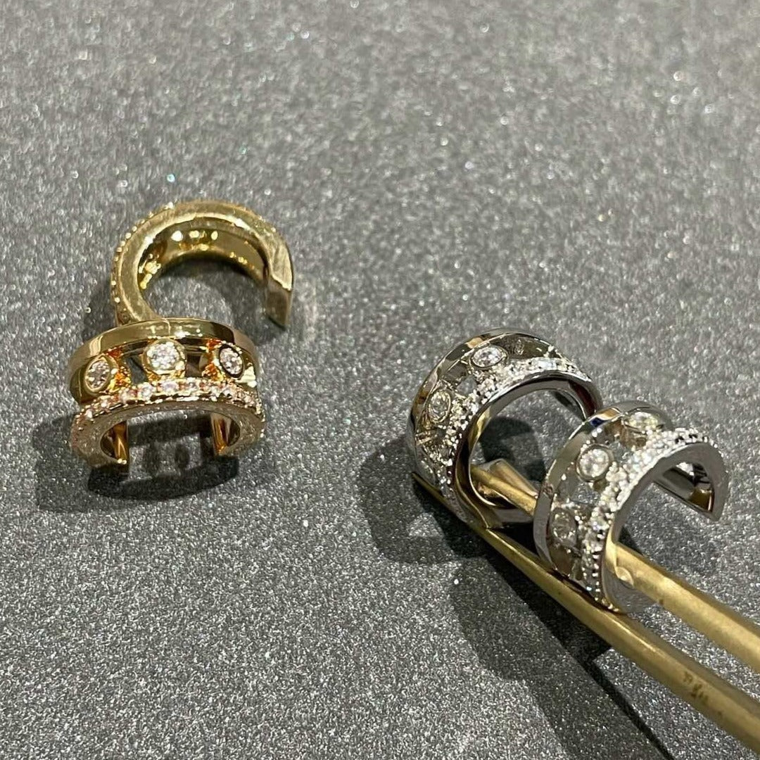 [ECHO]MOVE ROMANE EARRINGS DIAMOND