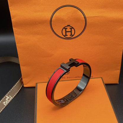 [ECHO ]CLIC HM SO BLACK RED BRACELET