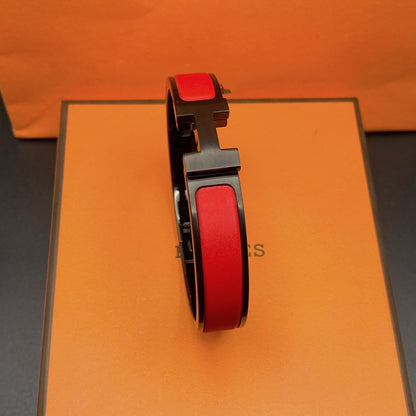 [ECHO ]CLIC HM SO BLACK RED BRACELET