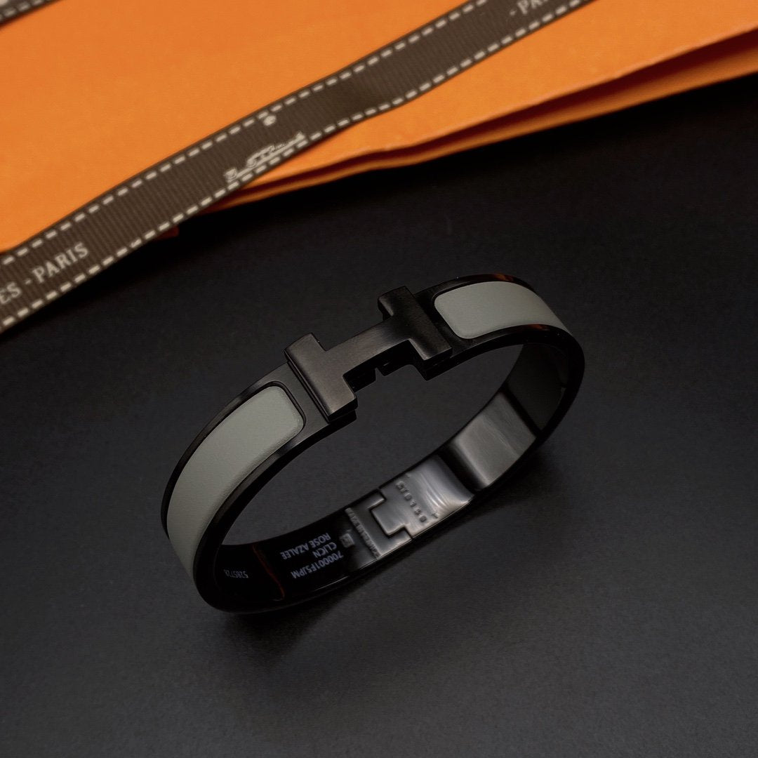 [ECHO ]CLIC HM SO BLACK GREY BRACELET