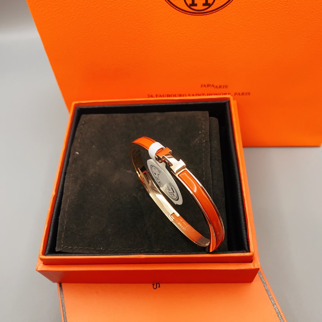 [ECHO ]CLASSIC HM CLIC RED 8MM ENAMEL BRACELET