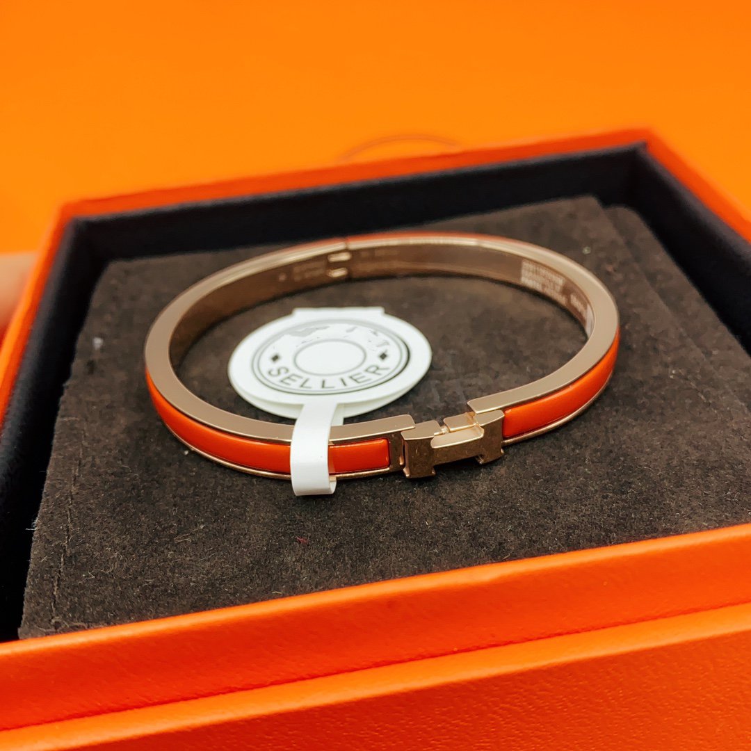 [ECHO ]CLASSIC HM CLIC RED 8MM ENAMEL BRACELET