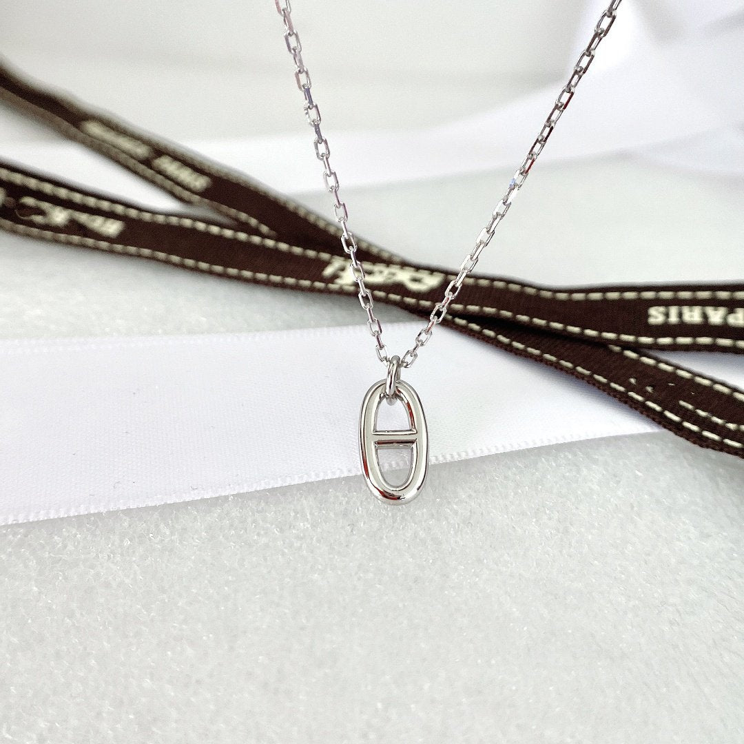 [ECHO ]HM PIG NOSE NECKLACE