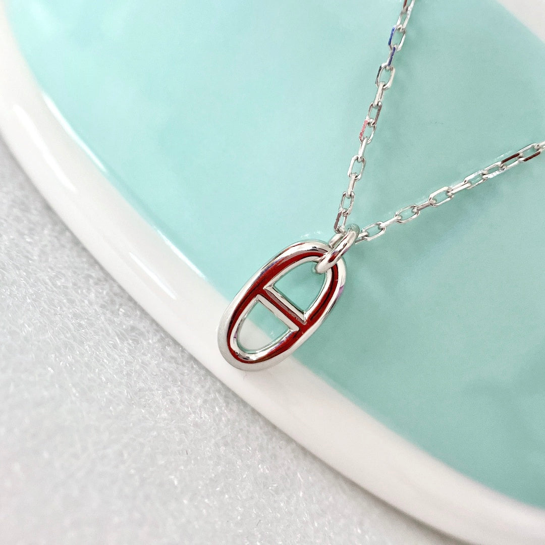 [ECHO ]HM PIG NOSE NECKLACE