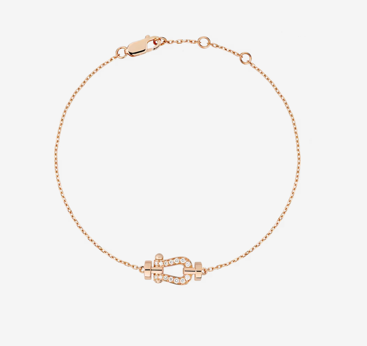 [ECHO ]FORCE 10 FULL DIAMOND BUCKLE CHAIN LINK MINI MODEL