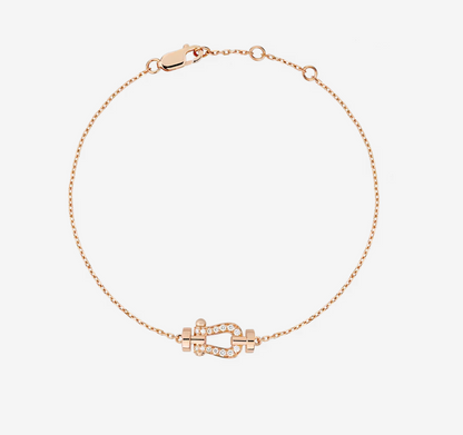 [ECHO ]FORCE 10 FULL DIAMOND BUCKLE CHAIN LINK MINI MODEL