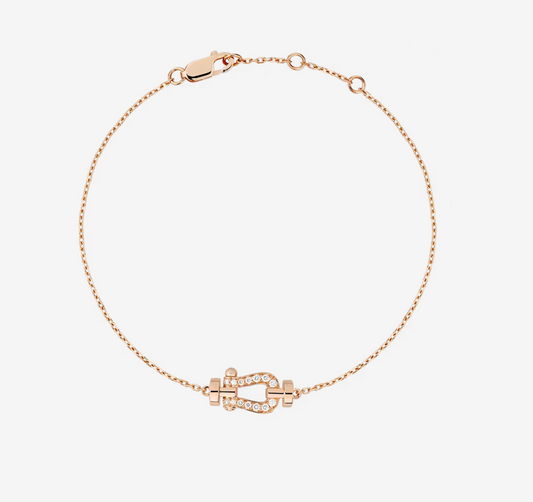 [ECHO ]FORCE 10 FULL DIAMOND BUCKLE CHAIN LINK MINI MODEL