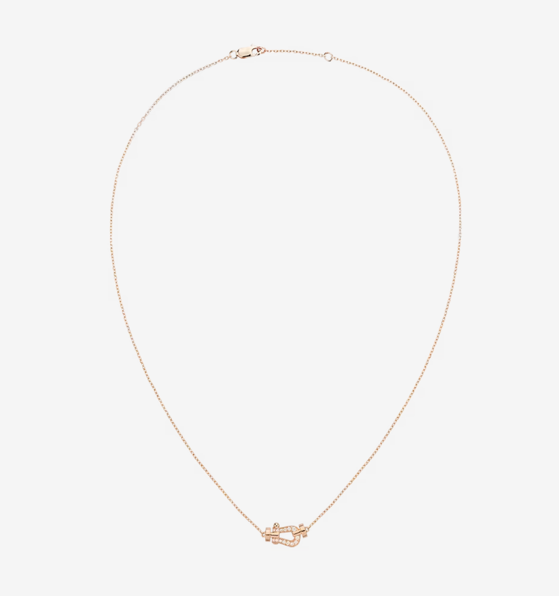 [ECHO ]FORCE 10 DIAMOND PINK GOLD NECKLACE MINI MODEL