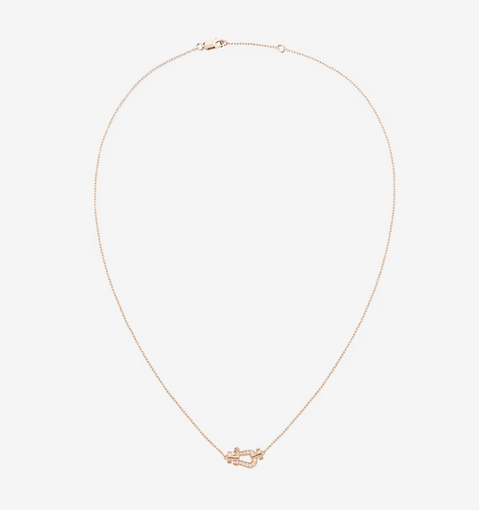 [ECHO ]FORCE 10 DIAMOND PINK GOLD NECKLACE MINI MODEL