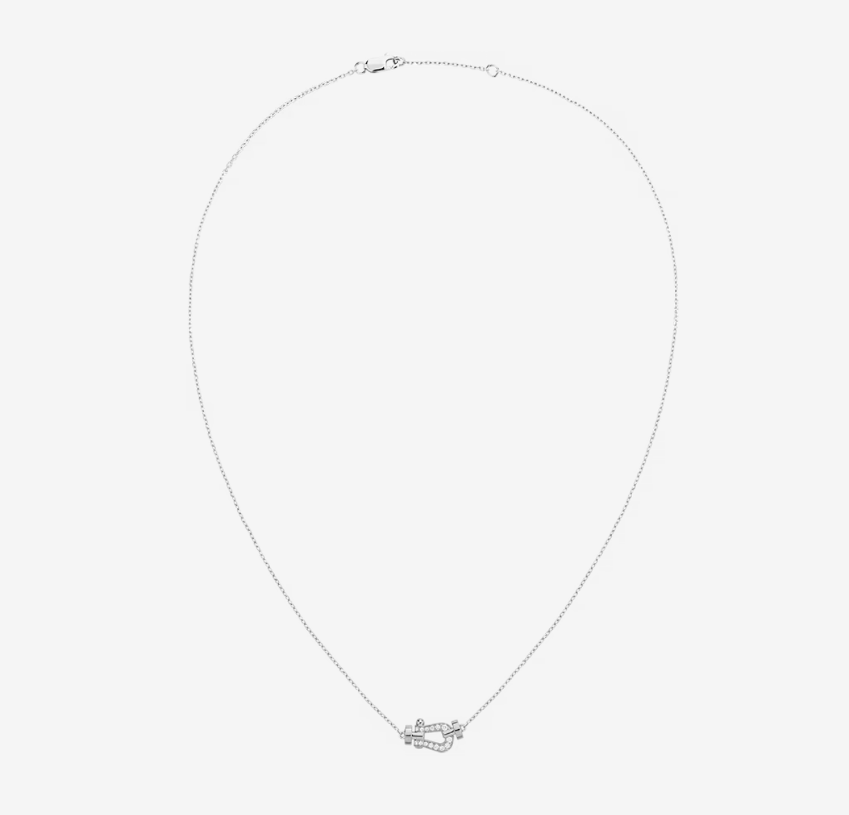[ECHO ]FORCE 10 DIAMOND SILVER NECKLACE MINI MODEL