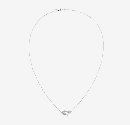 [ECHO ]FORCE 10 DIAMOND SILVER NECKLACE MINI MODEL