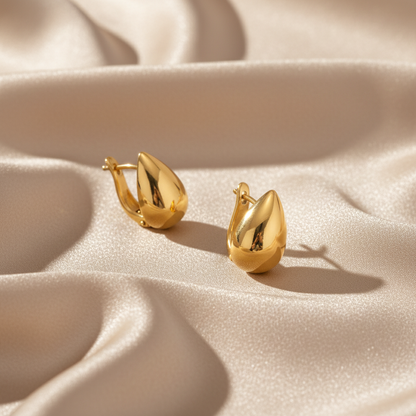 [Echo Fine]Velvette Gold Earrings