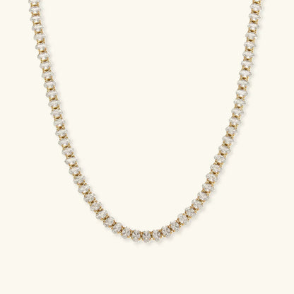 [Echo Fine]Wisteria Diamond Tennis Necklace